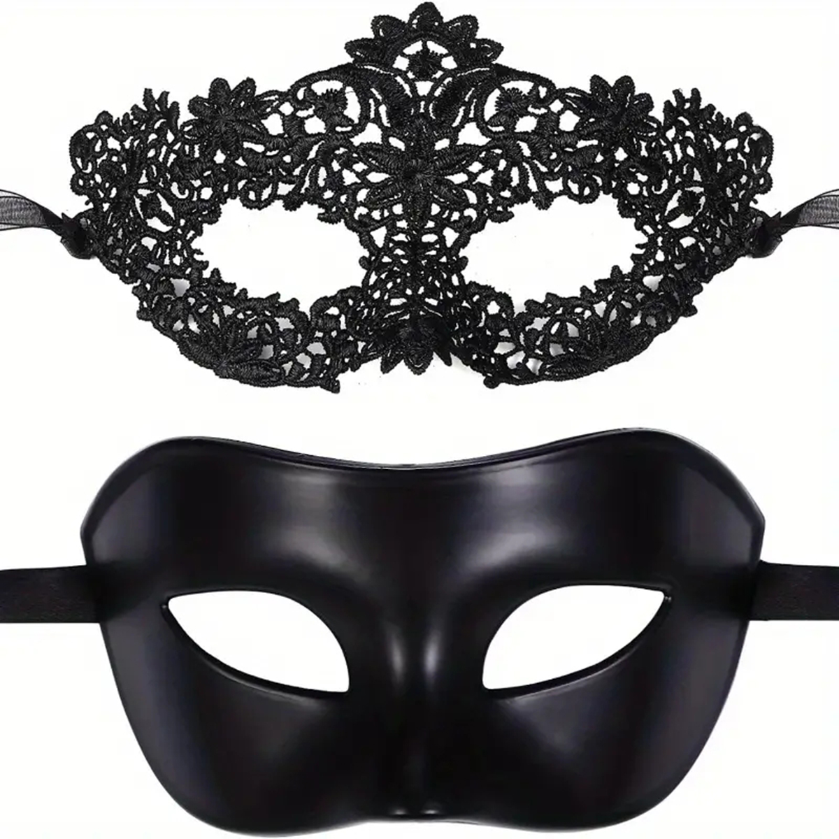 2pcs Hot New Sexy Black Lace M - đánh giá và giá Black Face Mask Pack