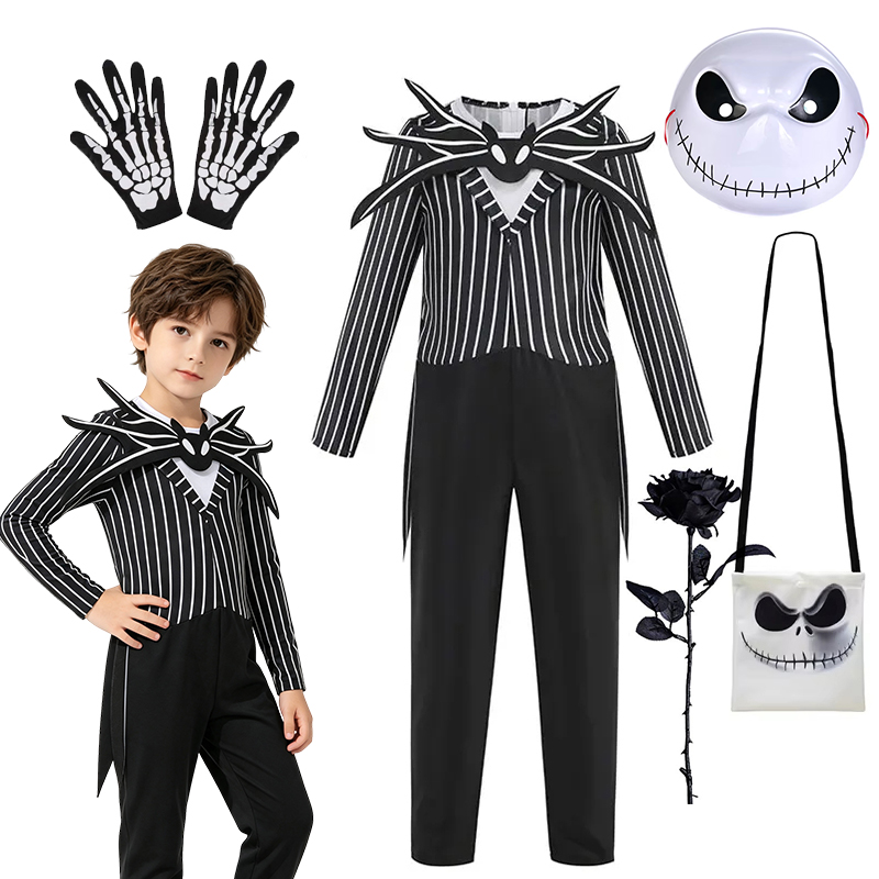 Halloween Boys Pumpkin King Sk - đánh giá và giá Black Face Mask Pack
